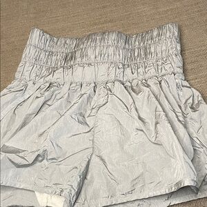 Free People Stylish Silver Women's Shorts